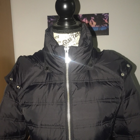 MICHAEL KORS LONG DOWN JACKET W/ DETACHABLE HOOD - Picture 2 of 16